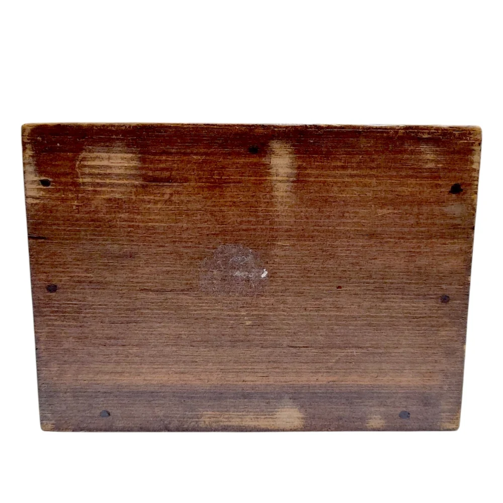 Wooden Hand Painted Strawberry Wall Box Vintage Cottagecore Decor